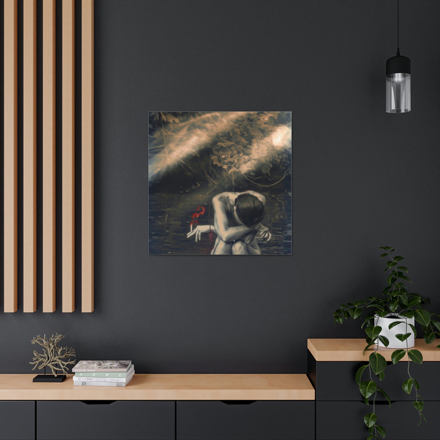 Depression Canvas Print