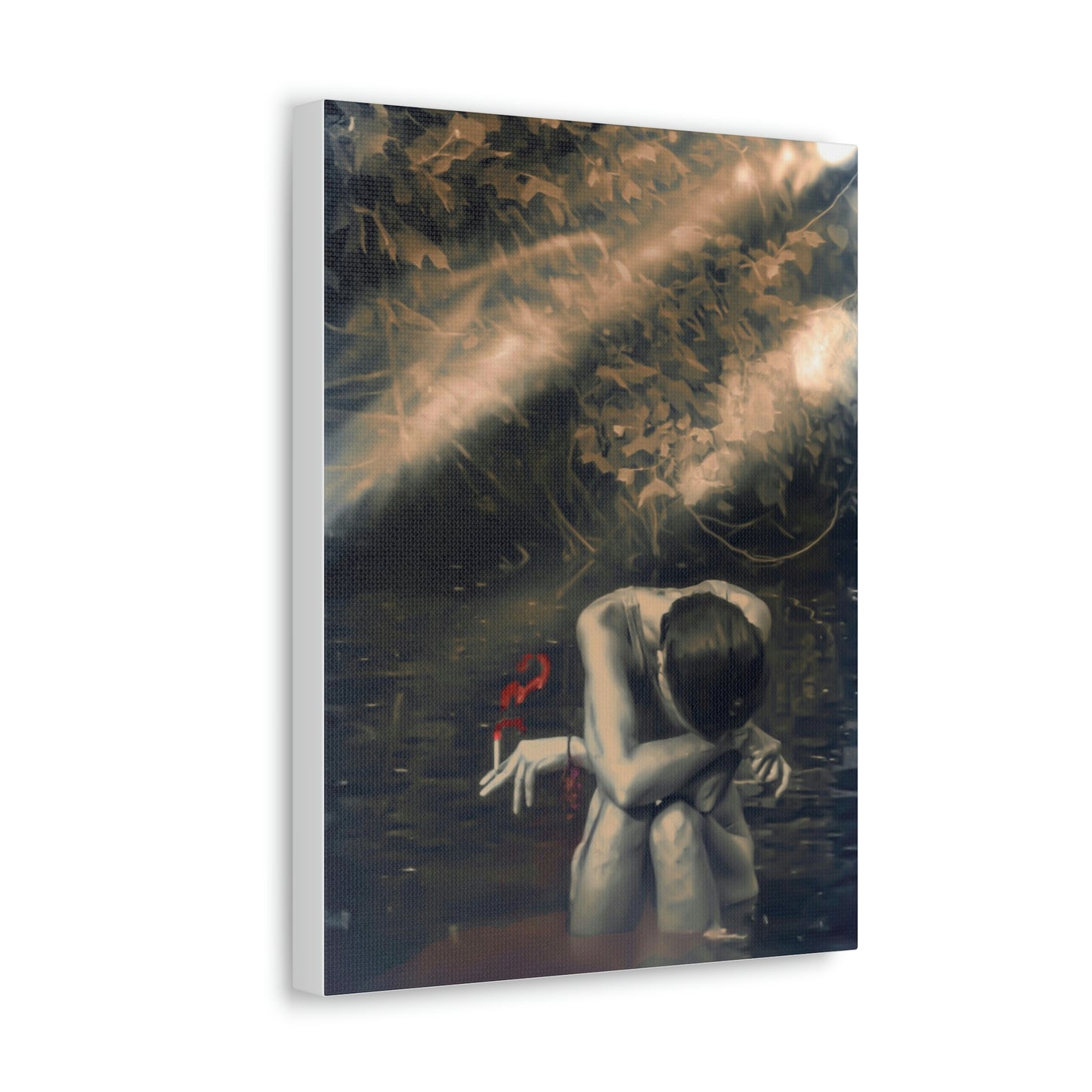 Depression Canvas Print