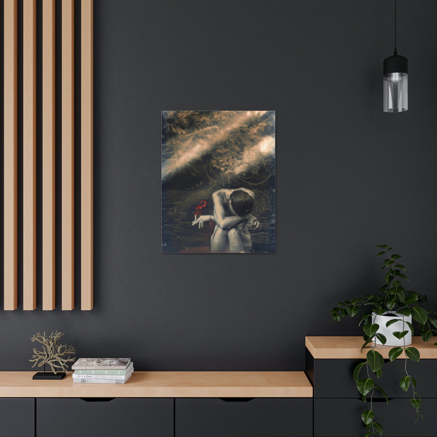 Depression Canvas Print