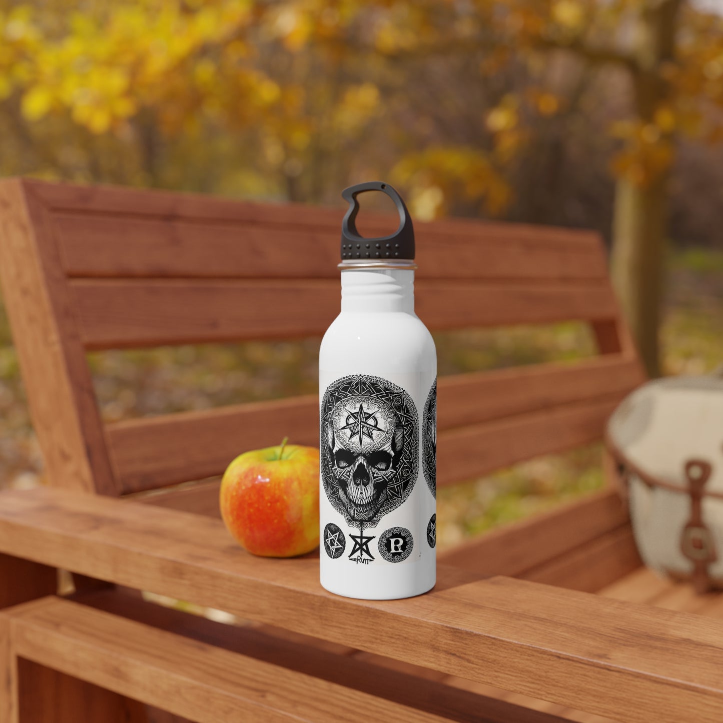 Skulls 2 Stainless Steel Water Bottle