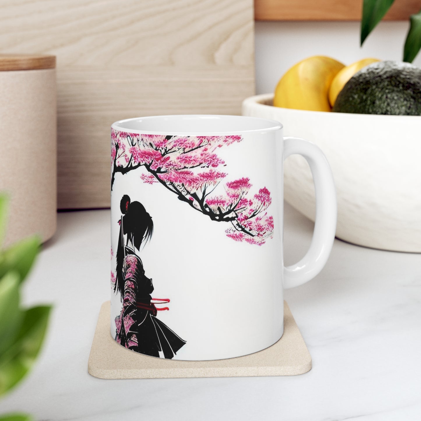 Cherry blossum 7 Ceramic Mug 11oz