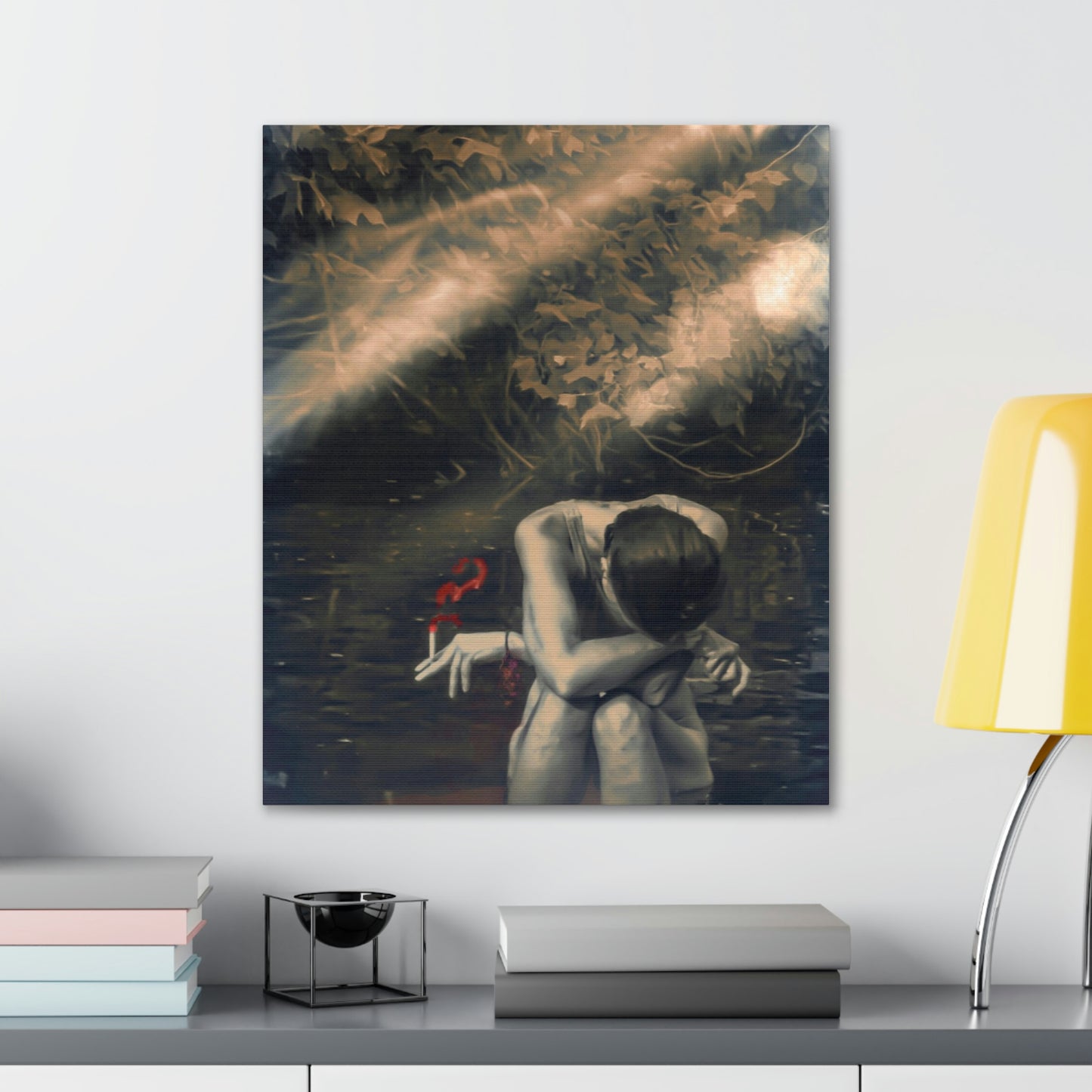 Depression Canvas Print