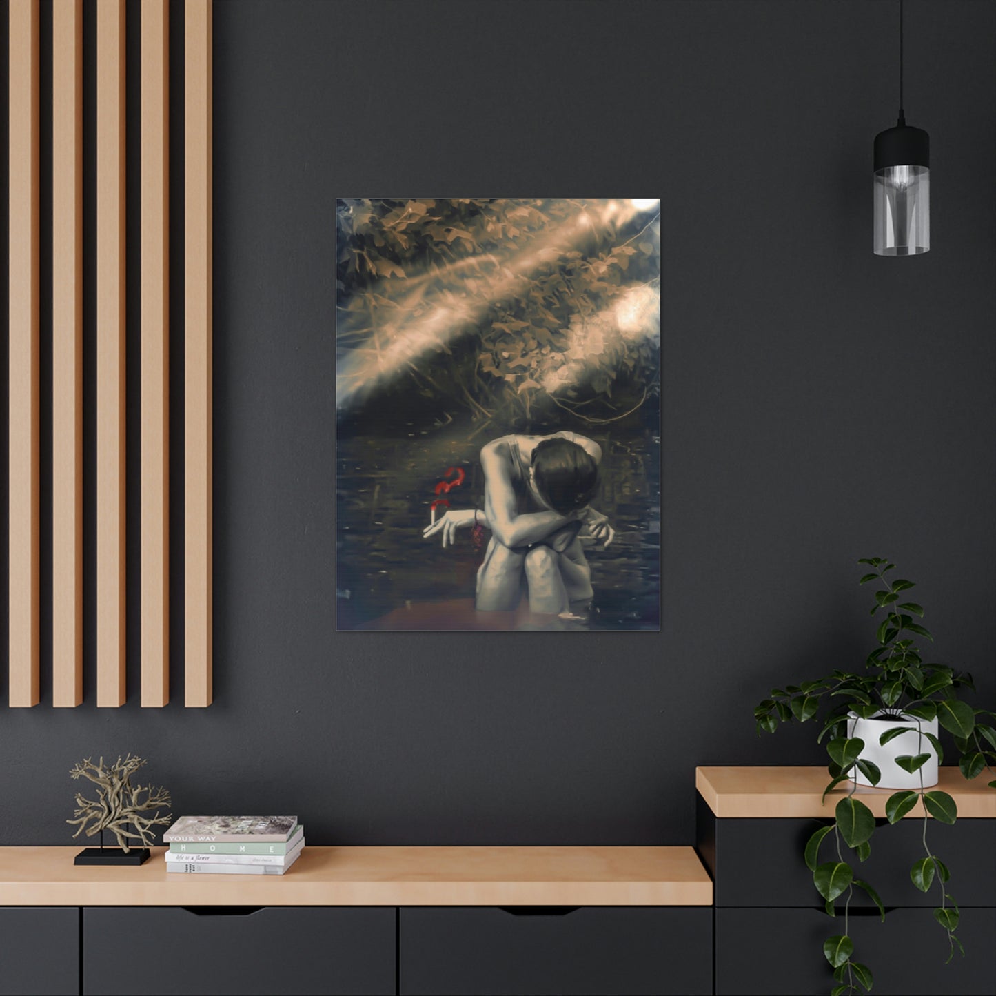 Depression Canvas Print