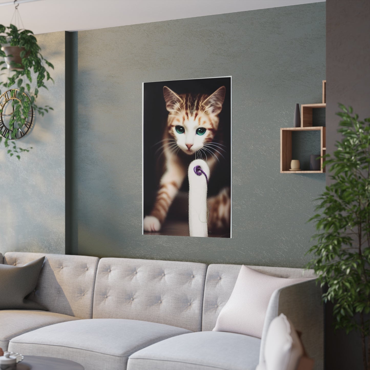 cat 16 Satin Posters (210gsm)