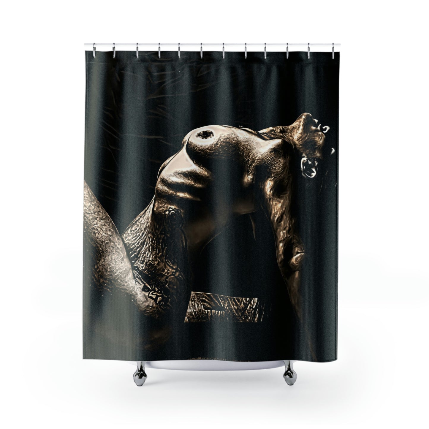 Bronzed Shower Curtains