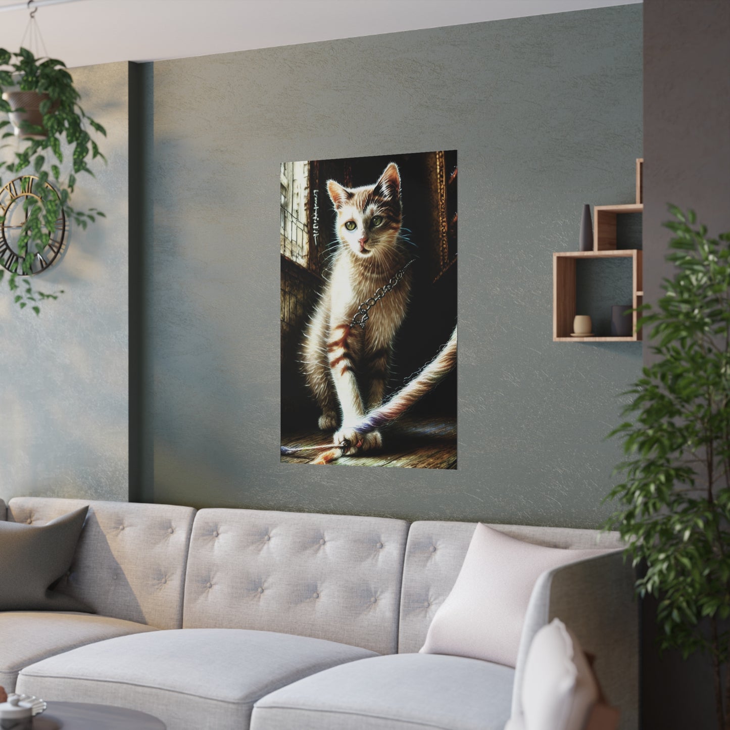 Cat 12 Satin Posters (210gsm)