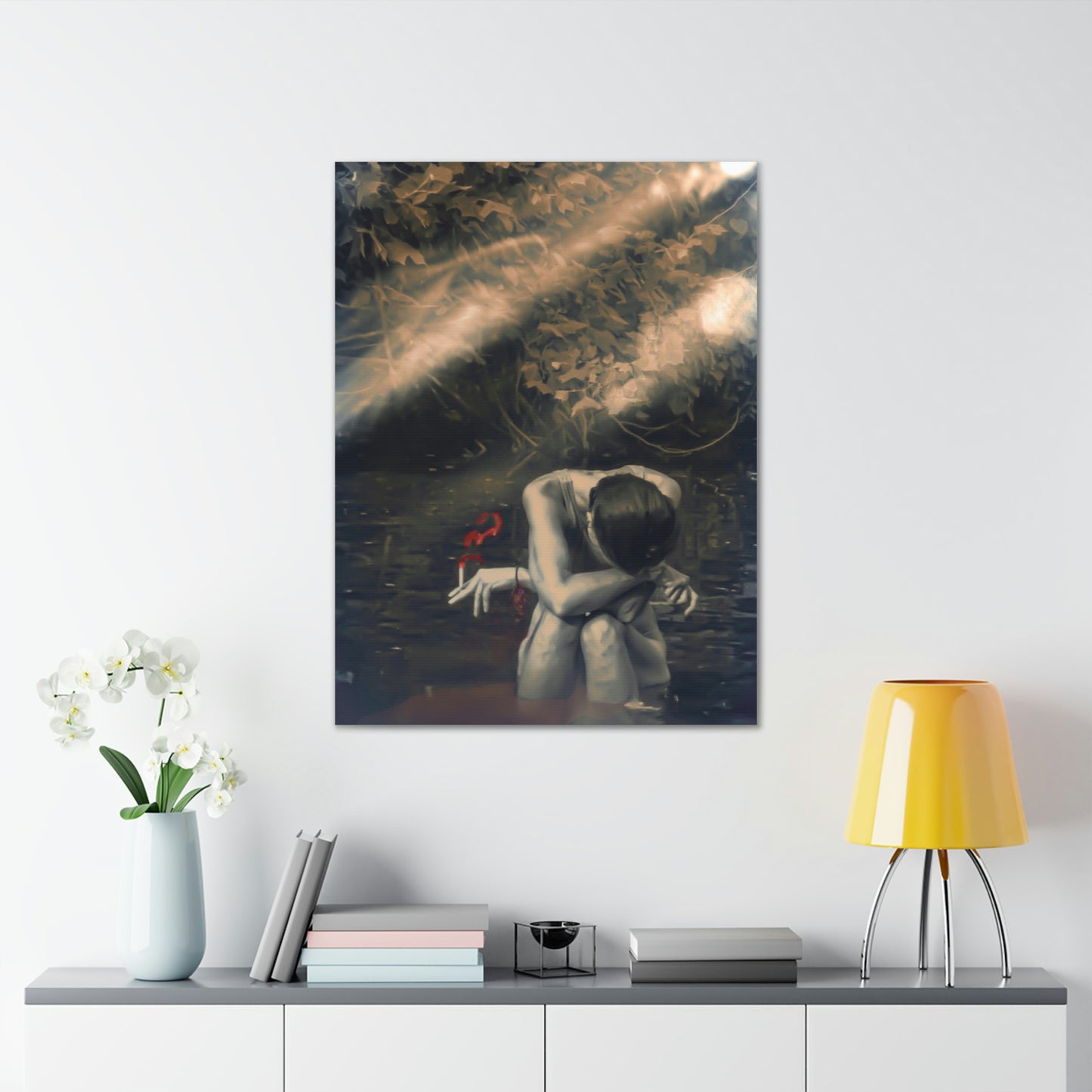 Depression Canvas Print