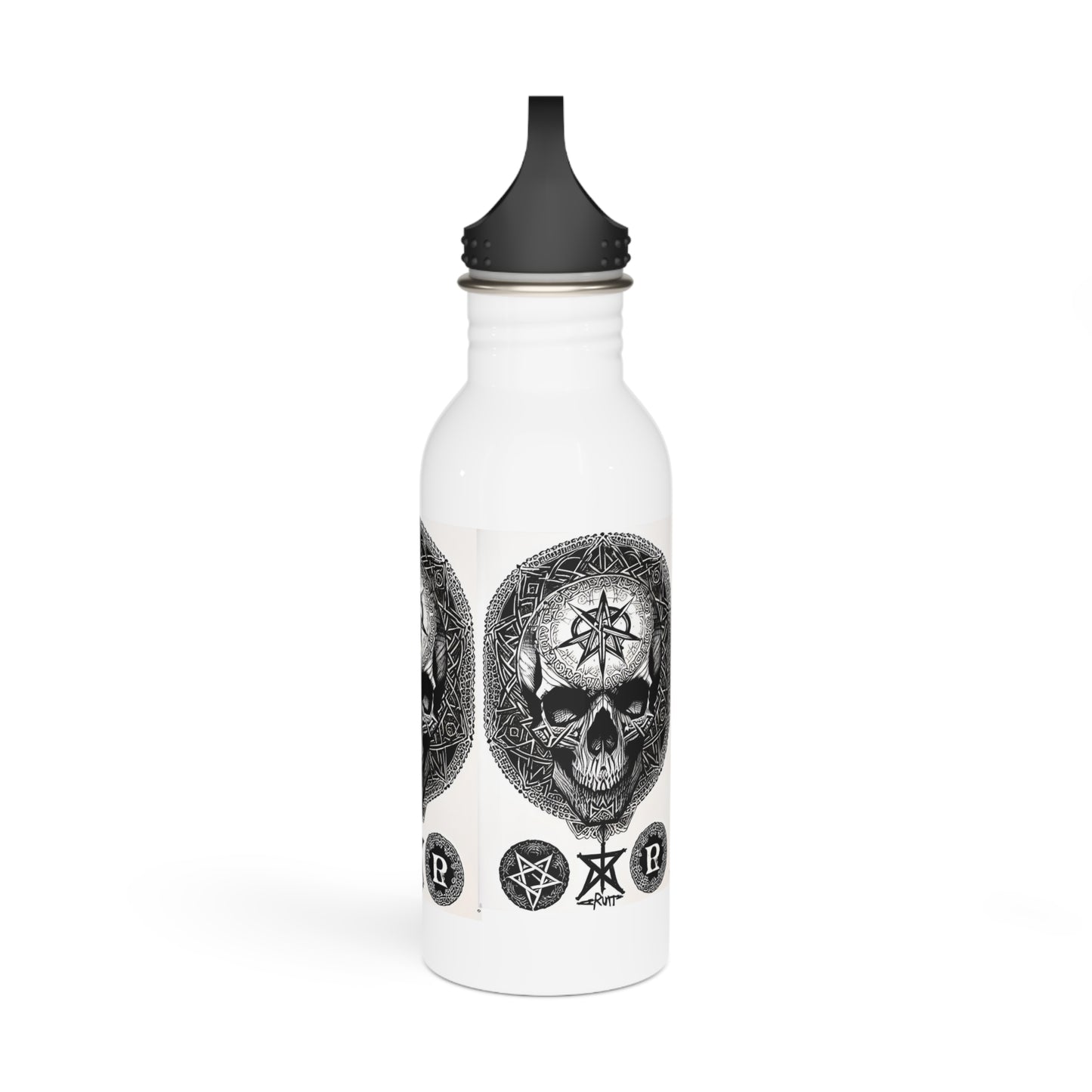 Skulls 2 Stainless Steel Water Bottle