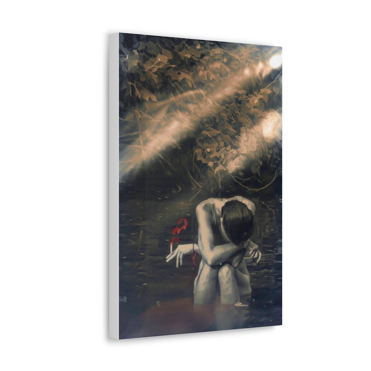 Depression Canvas Print