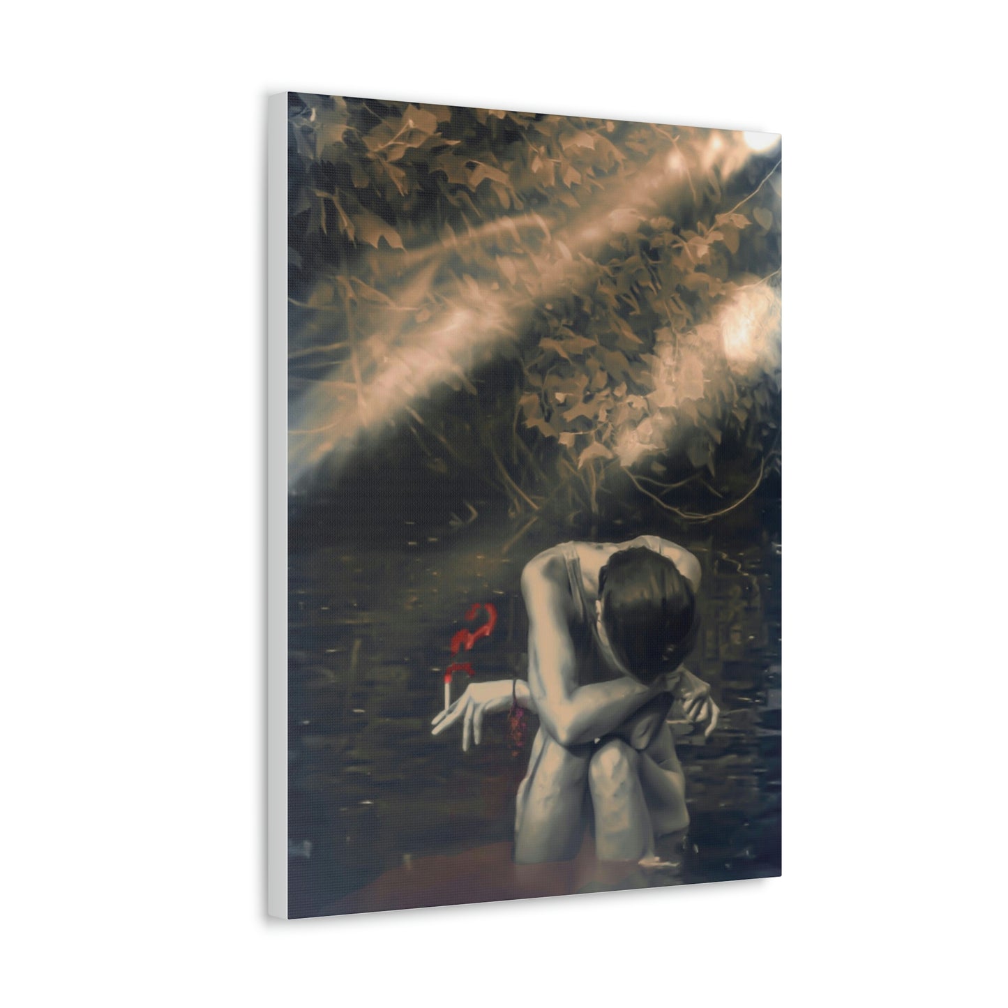 Depression Canvas Print