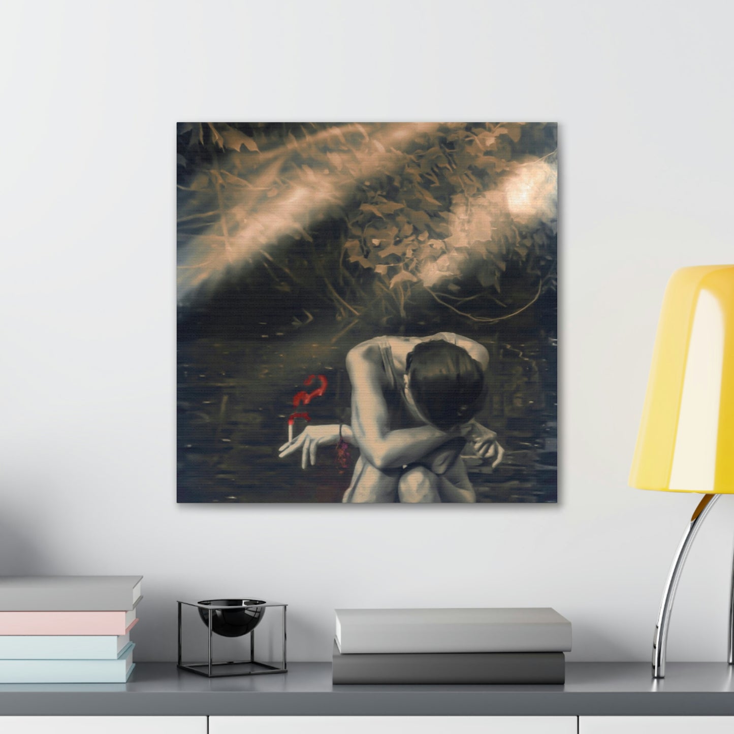 Depression Canvas Print