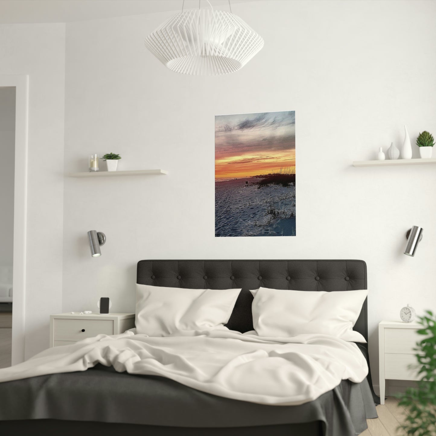 Ocean Sunset Satin Posters (210gsm)