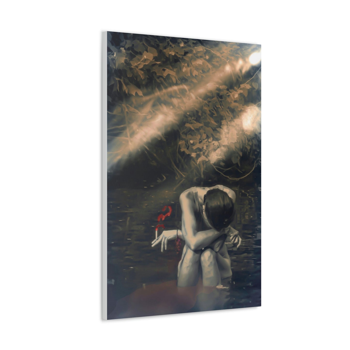 Depression Canvas Print