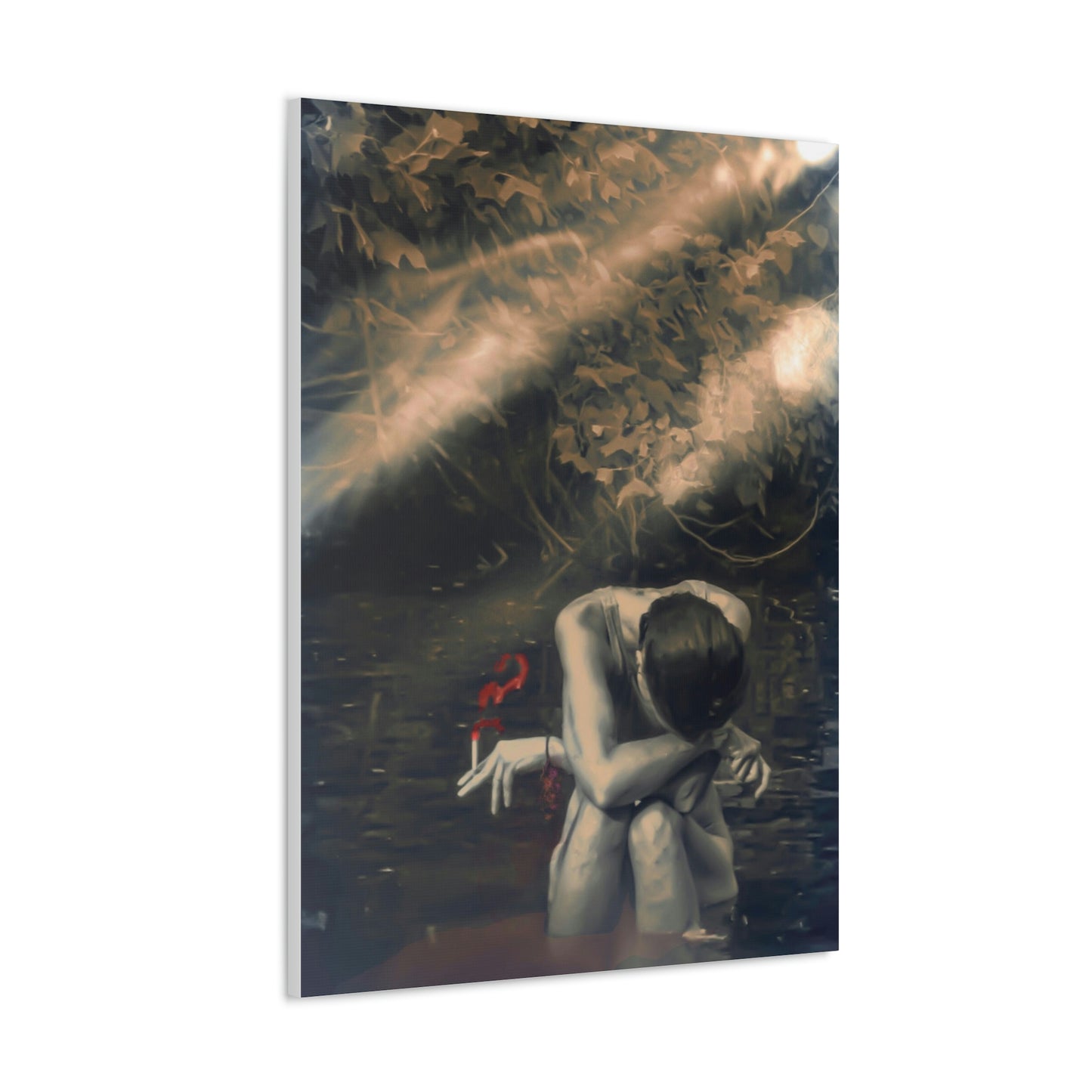 Depression Canvas Print