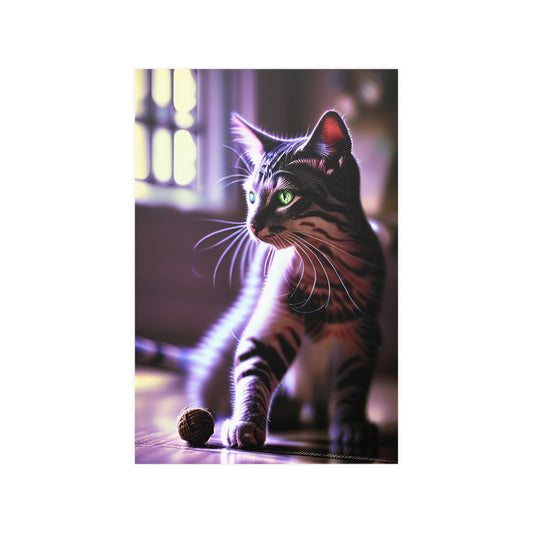 cat 17 Satin Posters (210gsm)