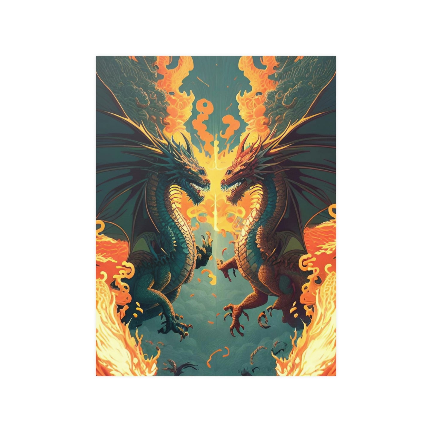 Dragon 4 Satin Posters (210gsm)