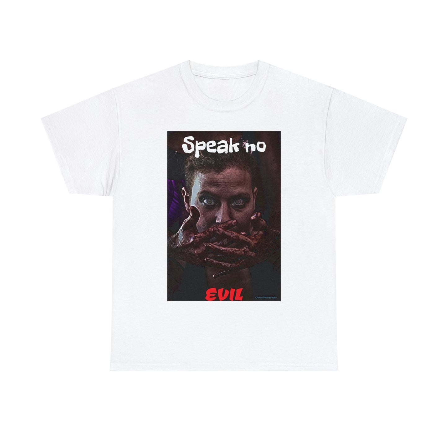 "Speak no evil" Unisex Heavy Cotton Tee