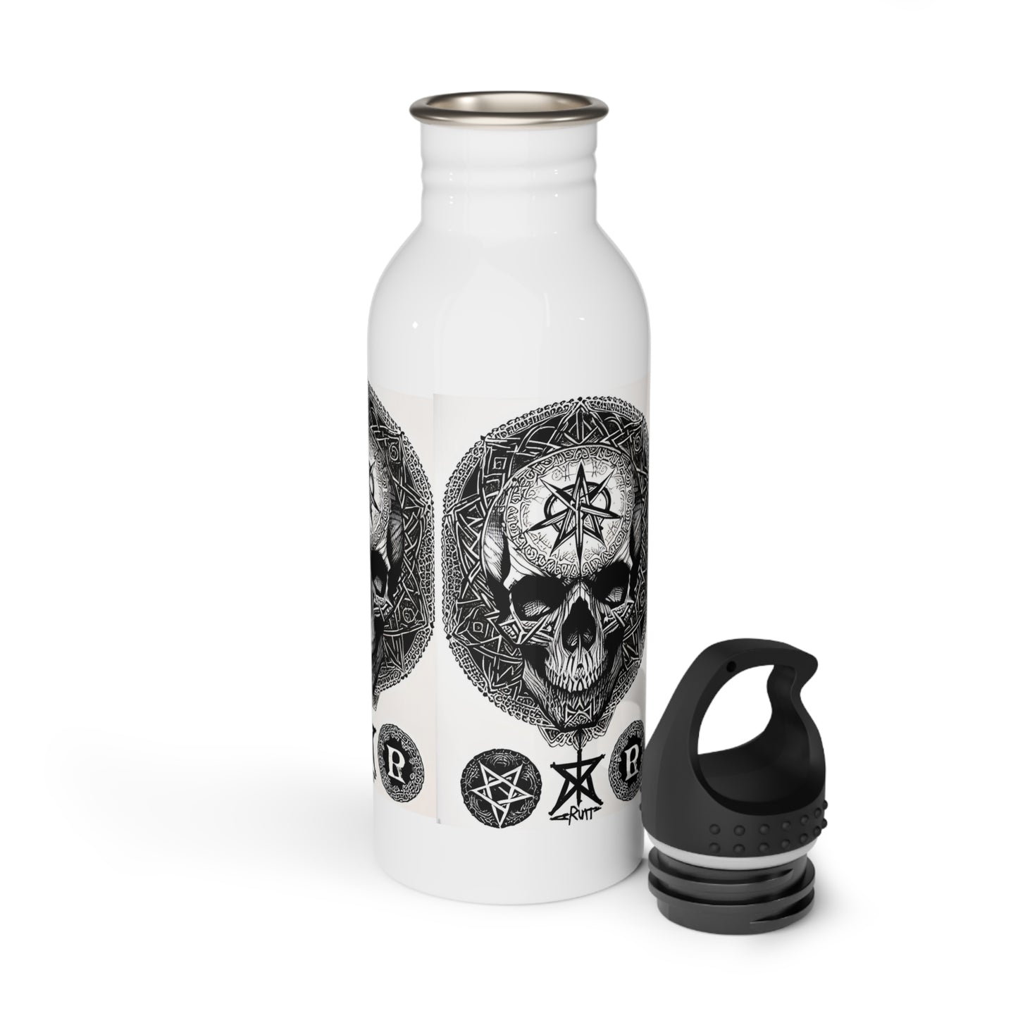 Skulls 2 Stainless Steel Water Bottle