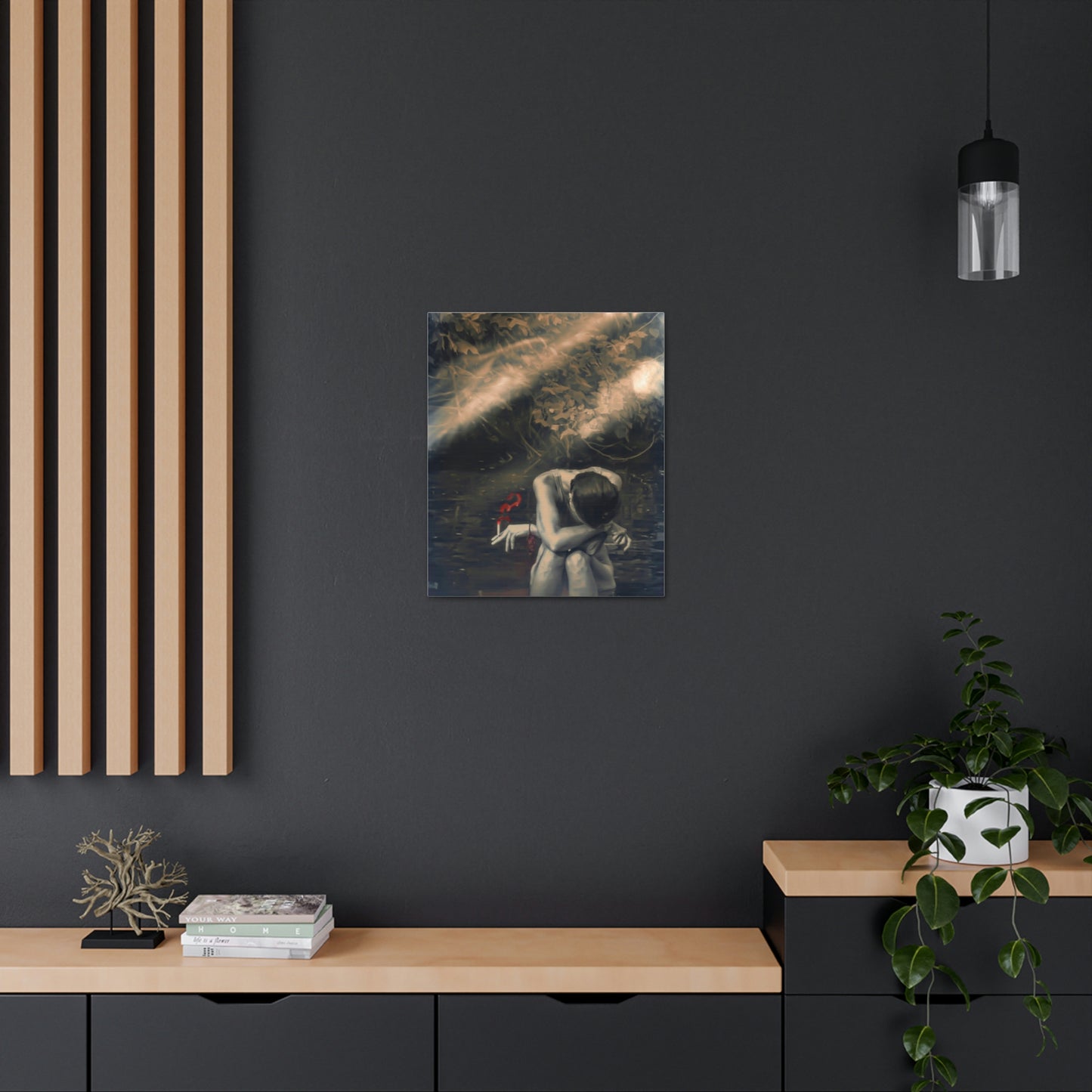 Depression Canvas Print