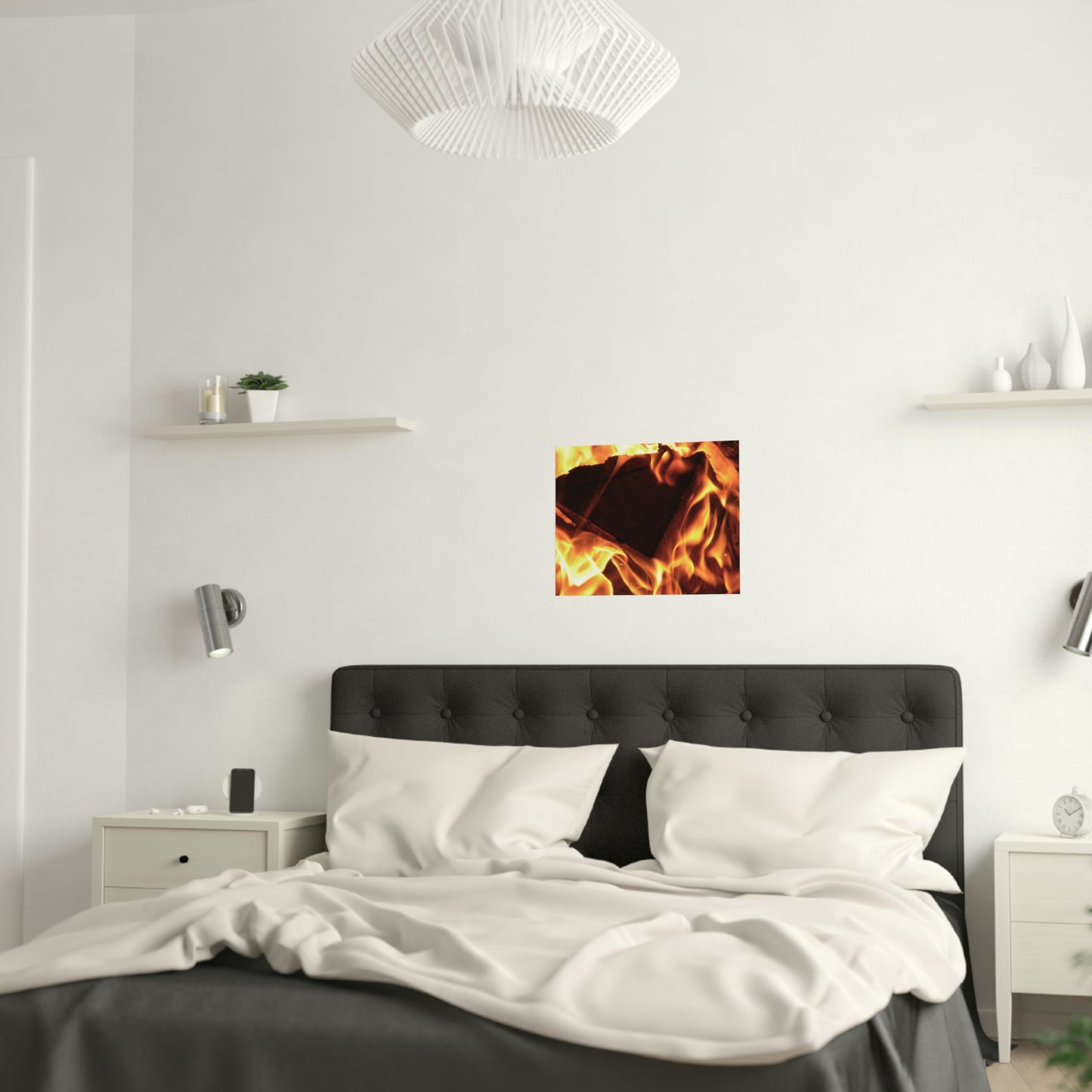 Fire Satin Posters (210gsm)