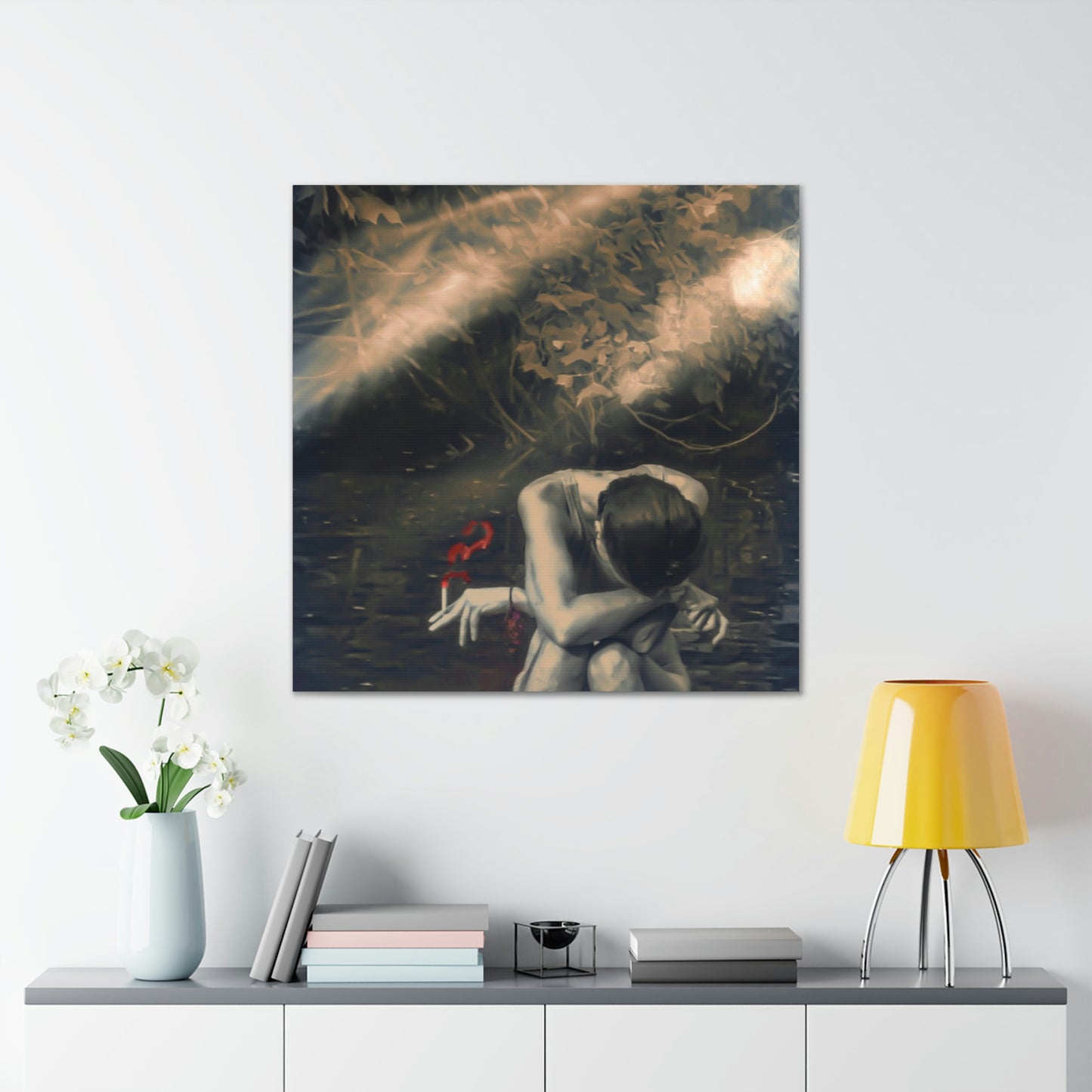 Depression Canvas Print