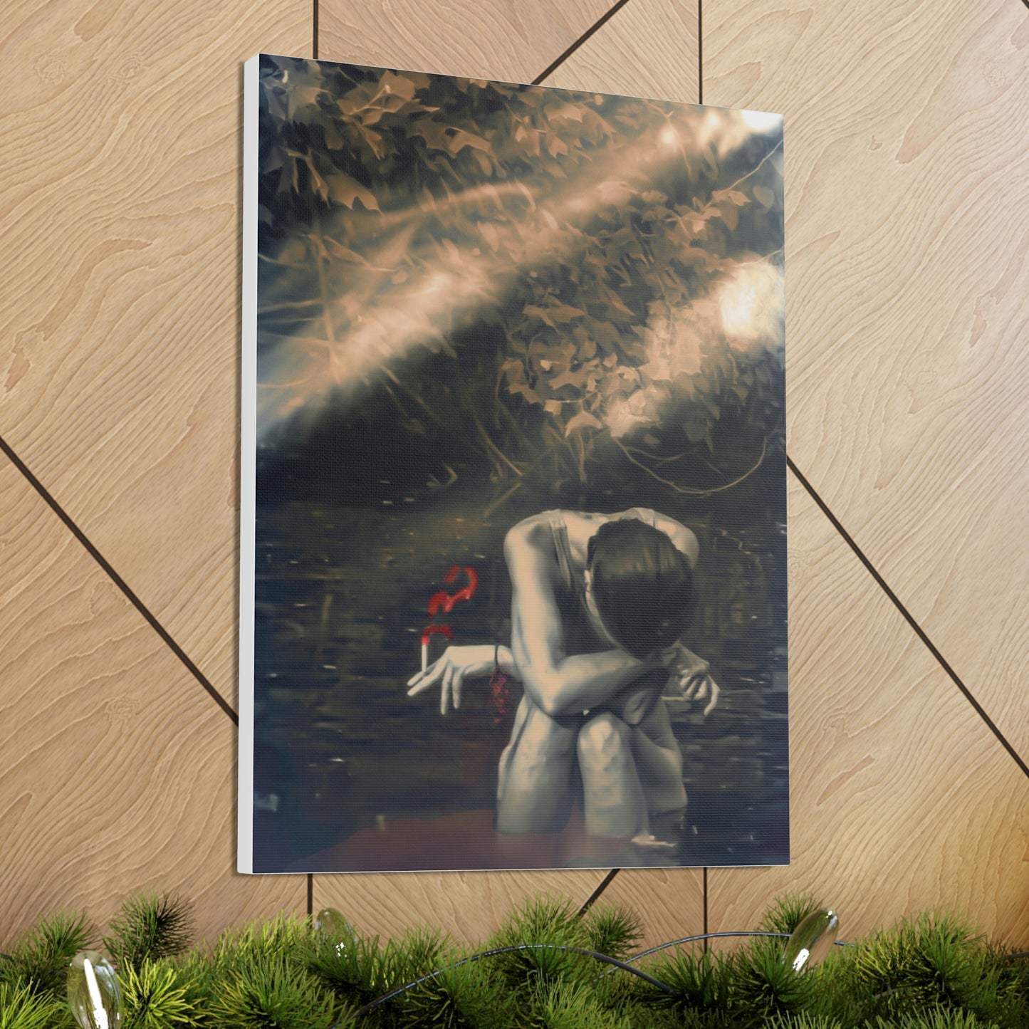 Depression Canvas Print