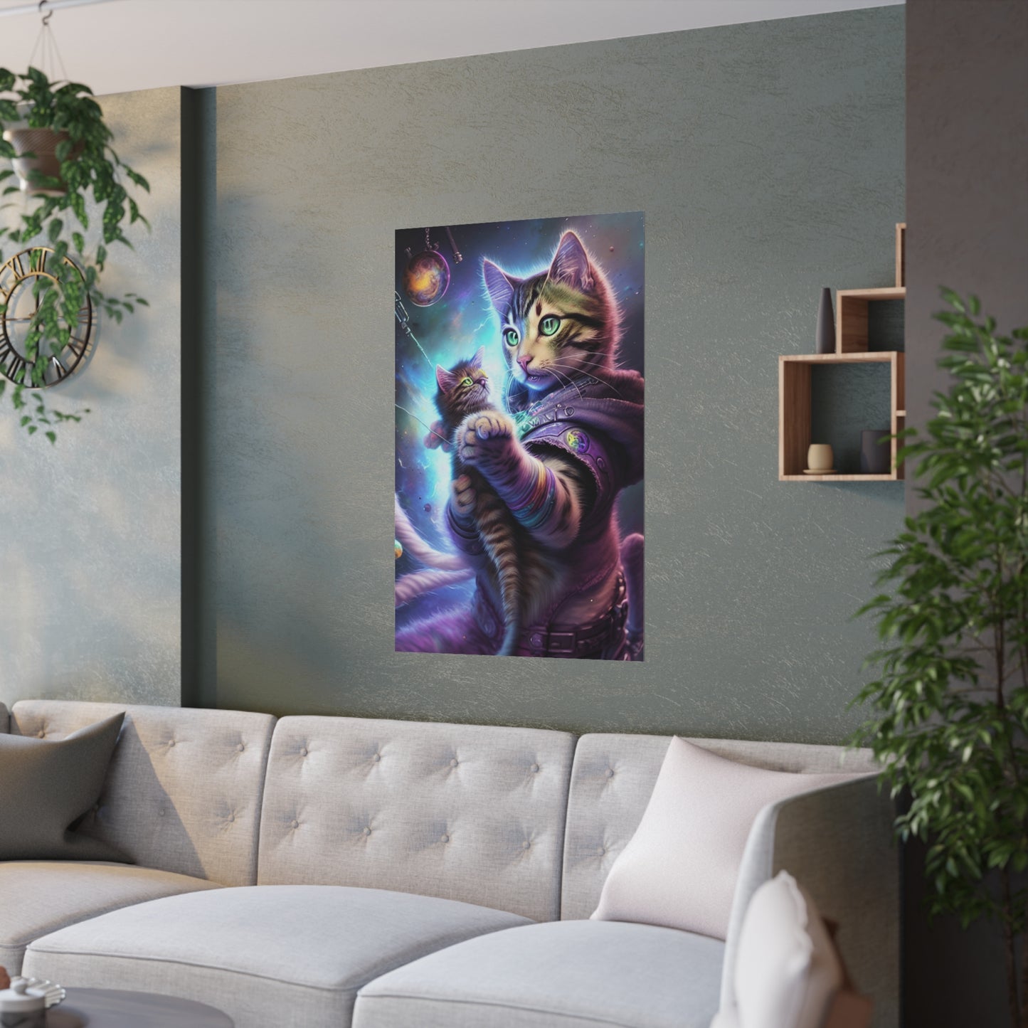 cat 10 Satin Posters (210gsm)