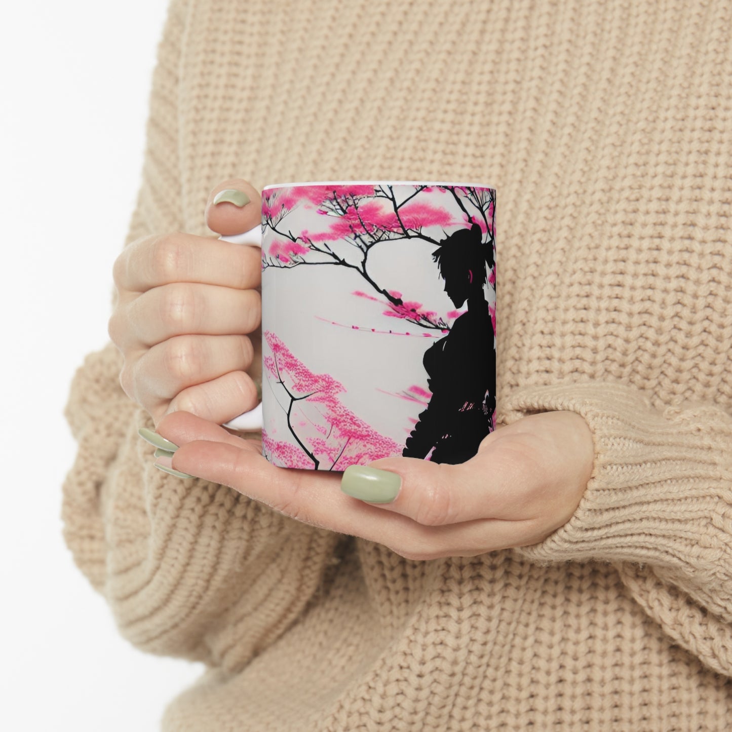 Cherry blossum 9 Ceramic Mug 11oz