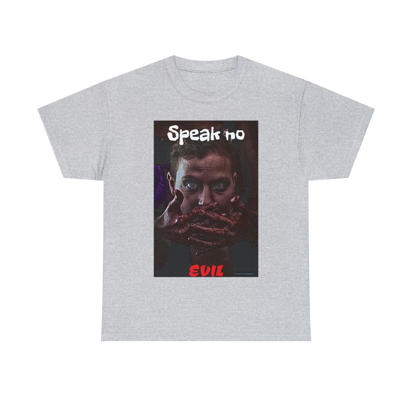 "Speak no evil" Unisex Heavy Cotton Tee