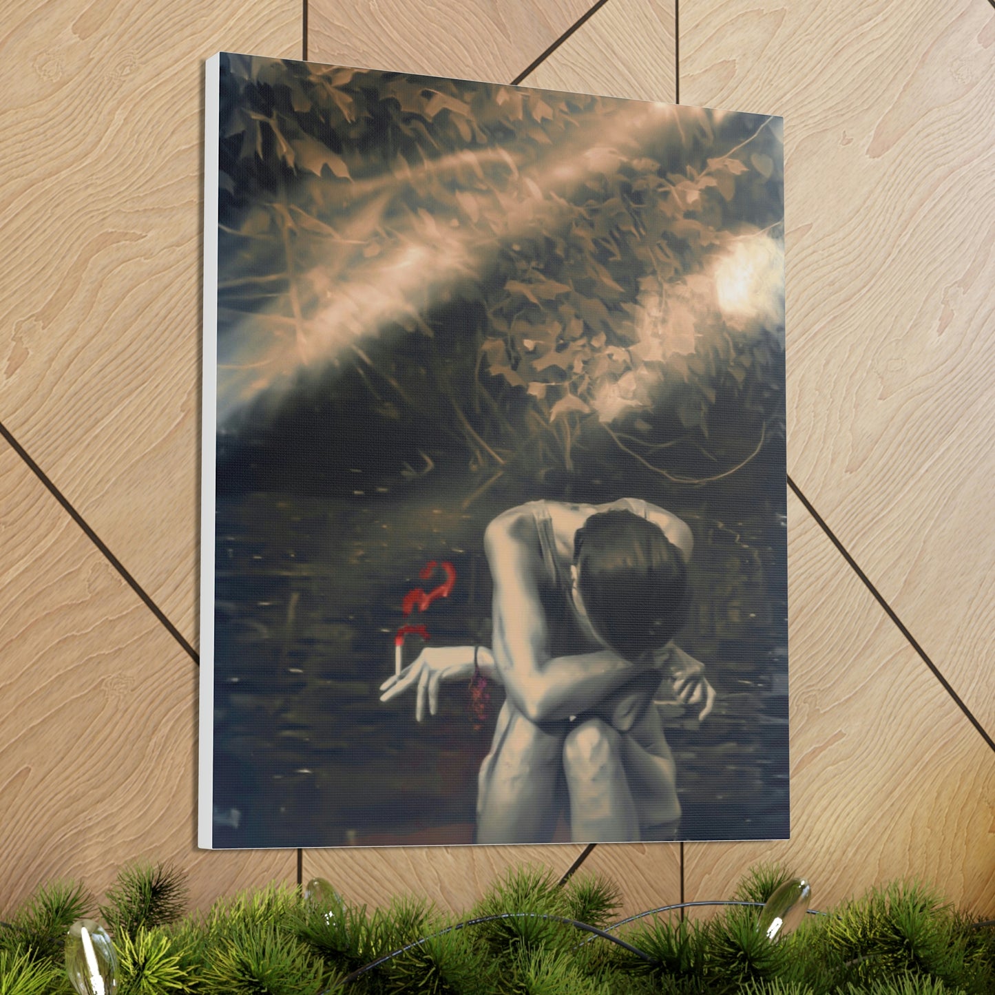 Depression Canvas Print