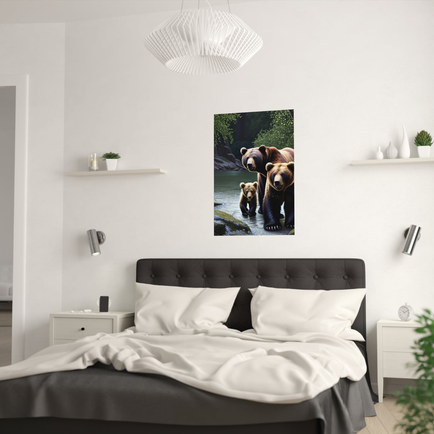 Bear 4 Satin Posters (210gsm)