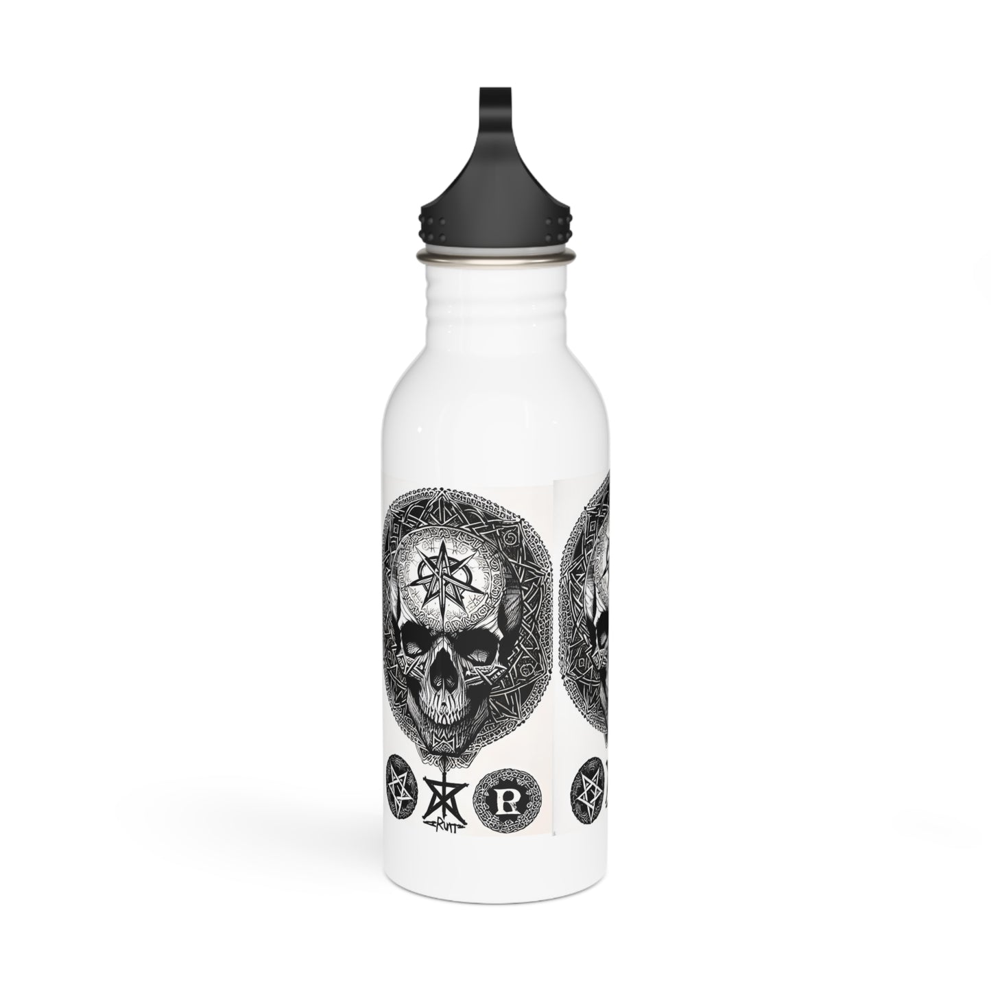 Skulls 2 Stainless Steel Water Bottle