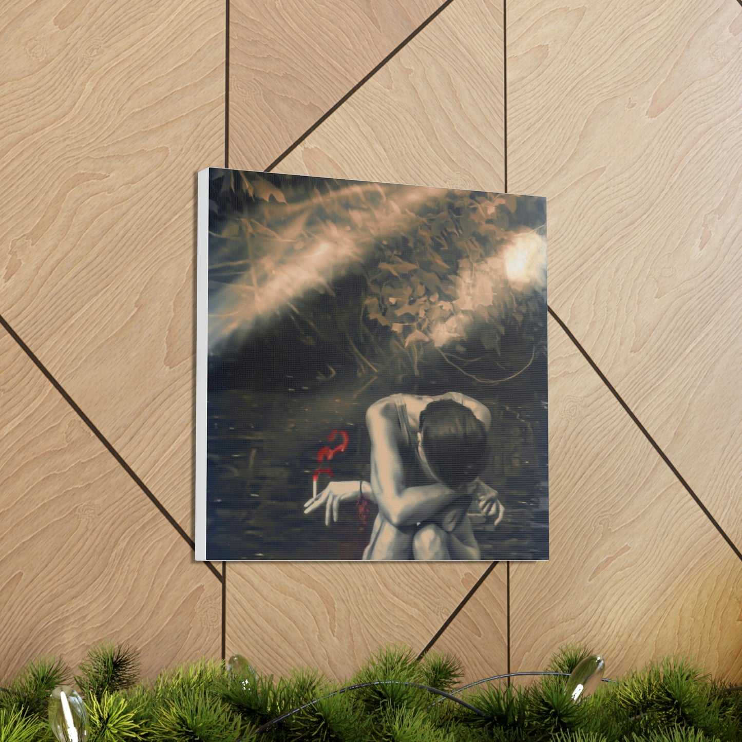 Depression Canvas Print