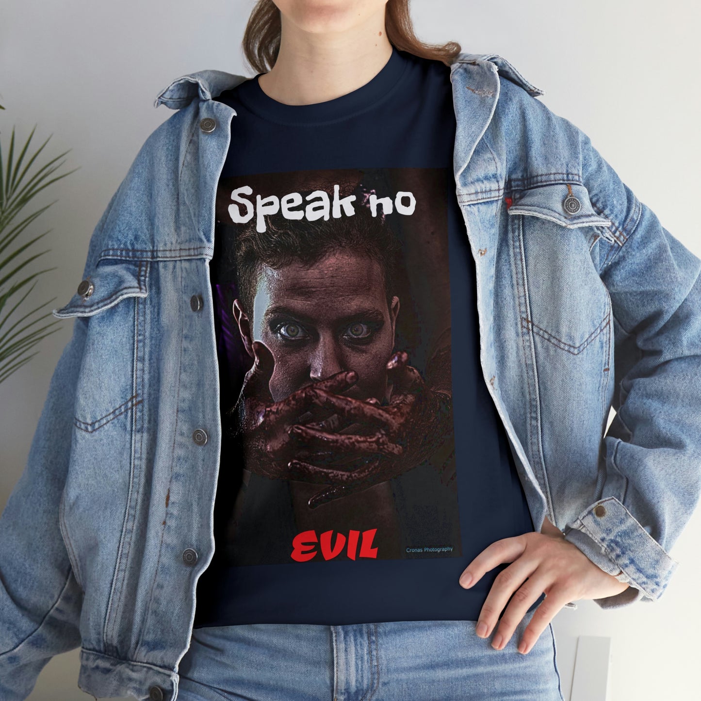 "Speak no evil" Unisex Heavy Cotton Tee