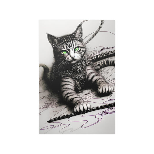 Cat 22 Satin Posters (210gsm)